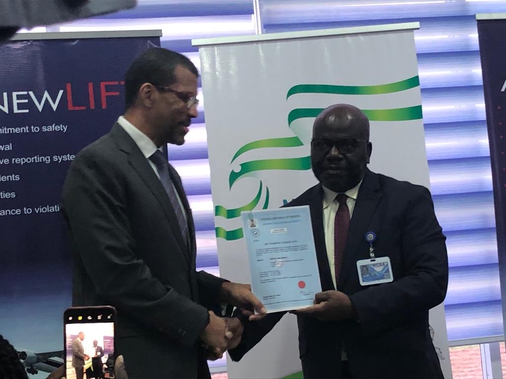 Nigeria Air received Certificate of Operation from NCAA